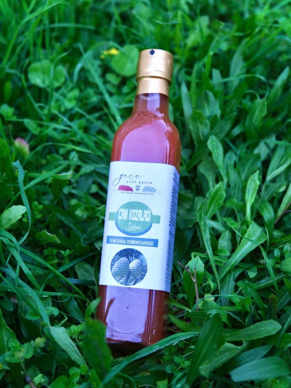 Doğal Çam Kozalağı Sirkesi 500ml – Akciğer Temizliği ve Nefes Tazeleyici